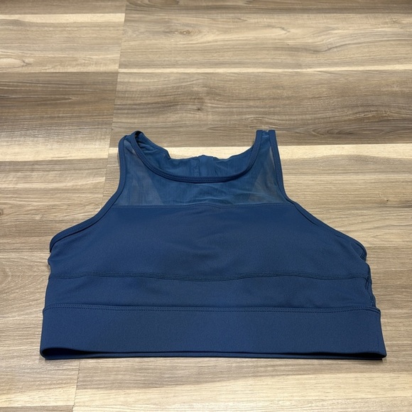 Women's Blue Sports Bra size large - Picture 3 of 8